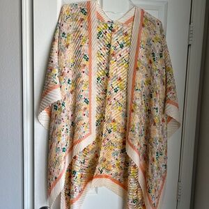 Banana Republic floral shawl